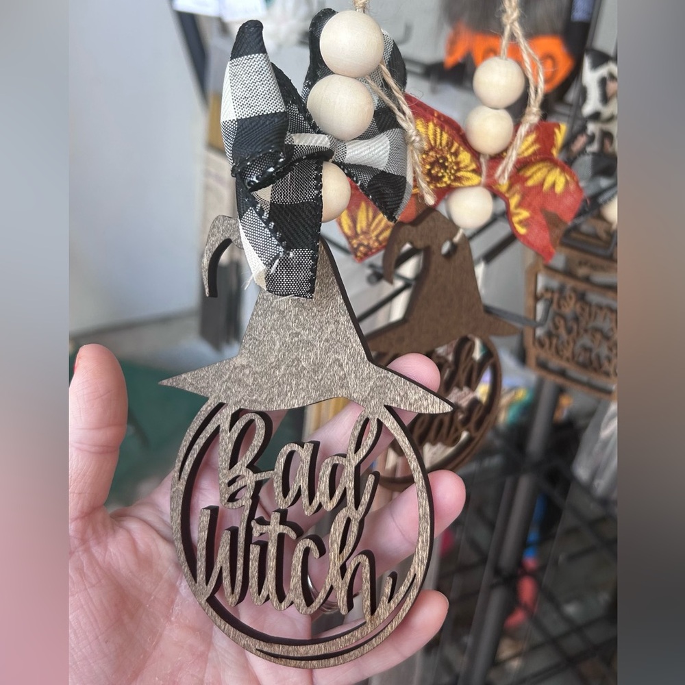 Bad Witch Car Charm or Ornament